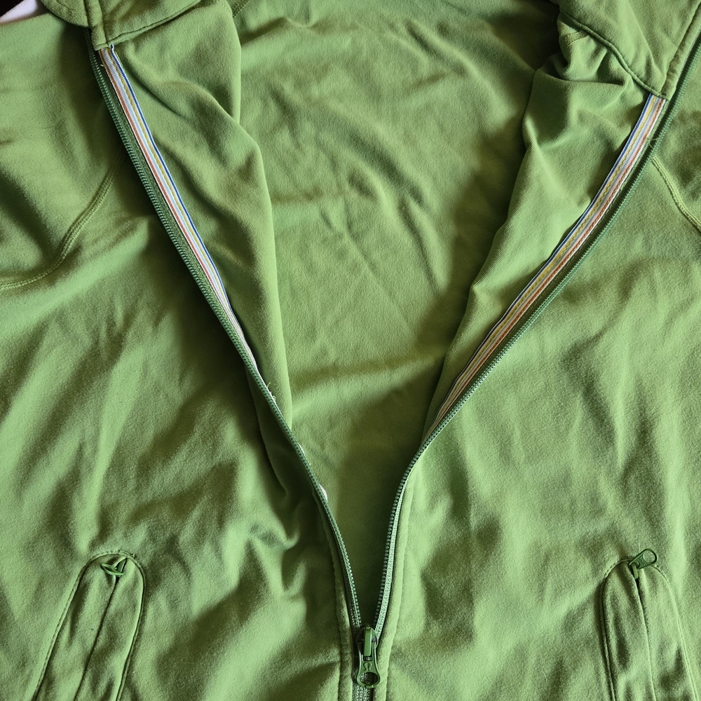 Green Zip-Up Hoodie